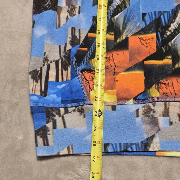 Rag & Bone Multicolor Mens Hoodie Damon Beach Photo Sz M Colorful Graphic Print - Picture 6 of 7